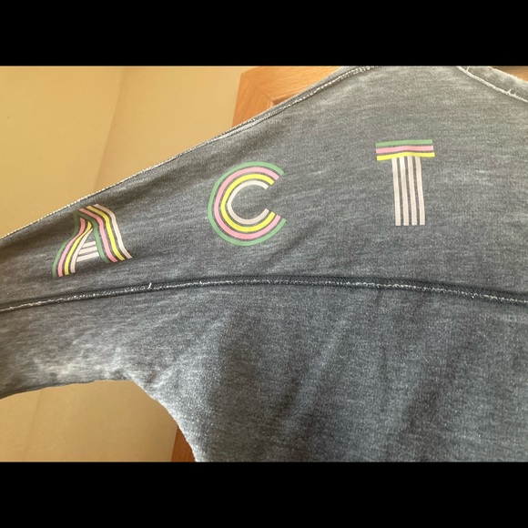 Free People Mix It Up Dolman Activate Tee - Picture 8 of 8